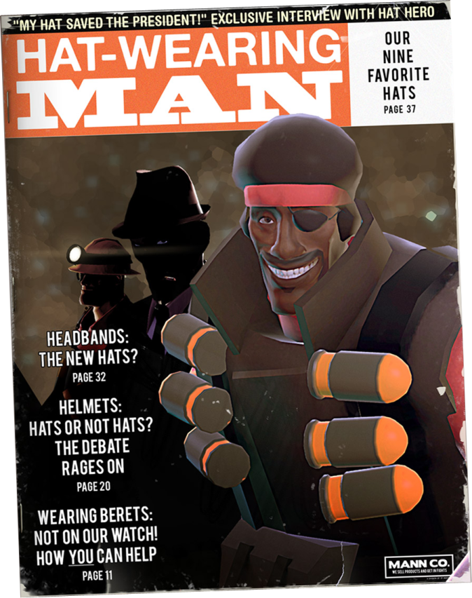Cover of Hat-Wearing Man